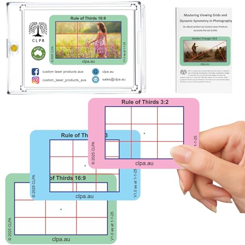 Rule of Thirds Directors Viewfinder Card Rule of Thirds