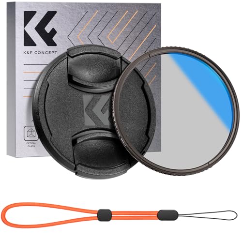 K&F CONCEPT 95mm Circular Polarizer Filter with Lens Cap 18 Multi-Coated