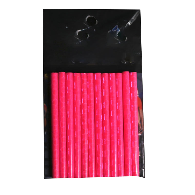 2 Pack of Bicycles Reflective Spokes Mountain Bike Colorful Warning Reflective Strip Bicycle Wind and Fire Wheel Reflective Strip Steel Wire Reflective Strip Pink