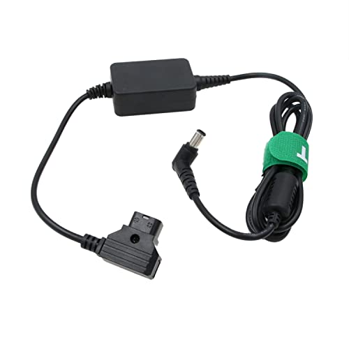 Power Cable for Sony FX6 FX9 Camera, V-Mount D-tap to 19.5V DC Barrel, Regulated, 20"