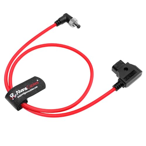 Alvin's Cables Dtap to Locking DC 2.1 Cable, Atomos Ninja Dtap Power Cable Right Angle Ultra Soft for Video Devices PIX-E7 PIX-E5 Monitor, for Hollyland Mars 400s 60cm|23.6in 60cm/24in ultra soft Right Angle Lock DC