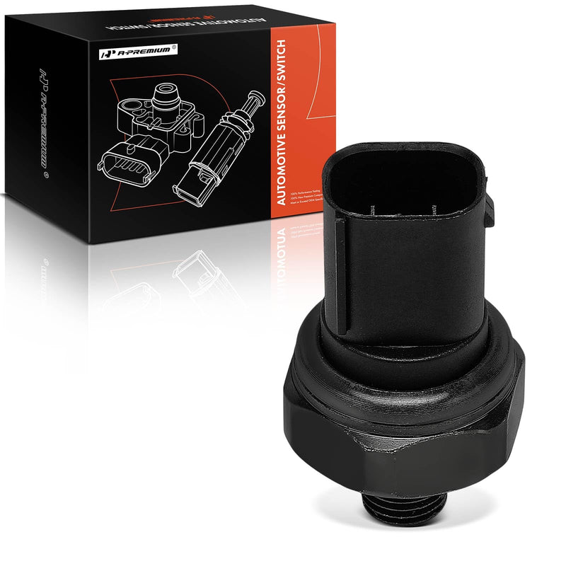 A-Premium Pressure Sensor [3 Pins] Compatible with BMW 318i, 318is, 318ti, 320i xDrive, 323Ci, 323i, 323is, 325Ci, 325i, 325xi, 328Ci, 328d xDrive, 328i GT xDrive, 328is, 330Ci & Mini