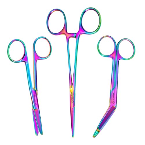 Nurse Scissors Set "Acrylic" - Bandage Scissors - Nurse Scissors Set - Nurse Scissors - First Aid Scissors - Care Gift - Nursing Scissors - Bandage Scissors
