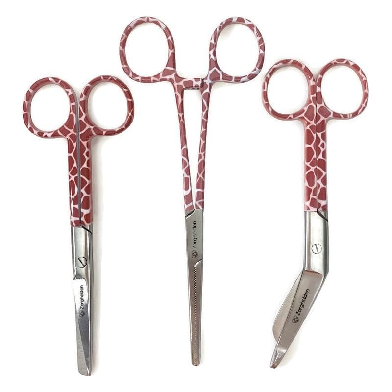 Nurse Scissors Set "Giraffe" - Bandage Scissors - Nurse Scissors Set - Nurse Scissors - First Aid Scissors - Care Gift - Nursing Scissors - Bandage Scissors