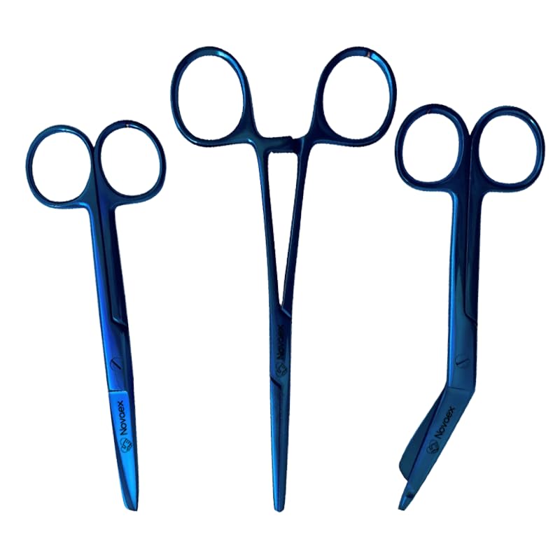Nurse Scissors Set "Deep Blue" - Bandage Scissors - Nurse Scissors Set - Nurse Scissors - First Aid Scissors - Care Gift - Nursing Scissors - Bandage Scissors