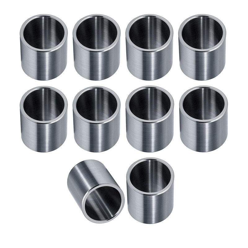 [Australia - AusPower] - Stainless Steel Reducer Bushing, Screw Standoff Bushing Round Metal Spacer, Steel Reducer Standoff Bushing, Reducing Bushing Adapters 3/4" to 5/8"Fits for 5/8" Screws Bolts and Rods Set of 10 