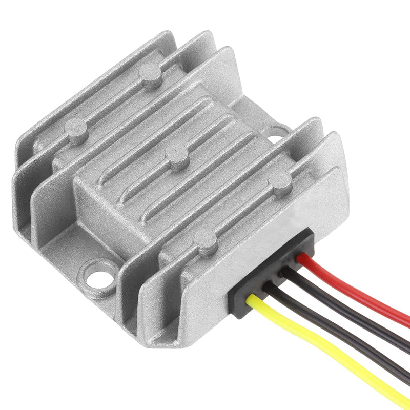 QUARKZMAN DC 12V/24V to DC 6V Voltage Converter 6A 36W Step-Down Converter | Voltage Reducer IP67 Waterproof Transformer Power Supply Module Power Adapter for Car Truck Solar System
