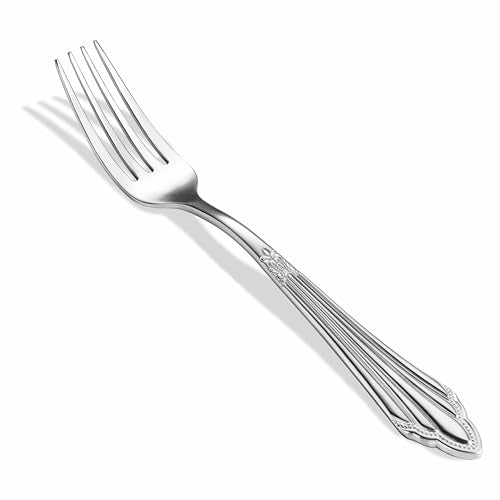 Dinner Forks, 18/10 Stainless Steel, Heavy Weight, Set of 12, 8 Inch
