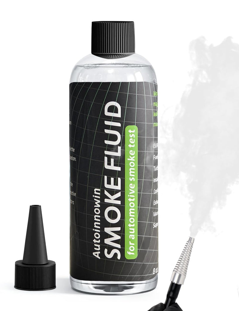 [Australia - AusPower] - Smoke Fluid Solution - 8oz Automotive Smoke Machine Liquid for Evap Vacuum Smoke Diagnostic Tester, Fuel Leak Detectors 
