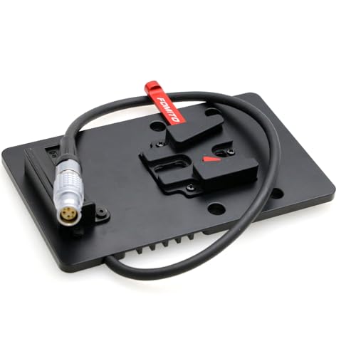 V-Port Rear Mount Battery Plate V-Mount Battery Output 6-pin Female Power Cord for DJI Ronin 4D RED Camera 10cm Straight 6Pin Female