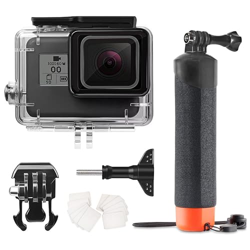 FitStill Waterproof Protective Case for Go Pro Hero 7/6/5/2018 Black