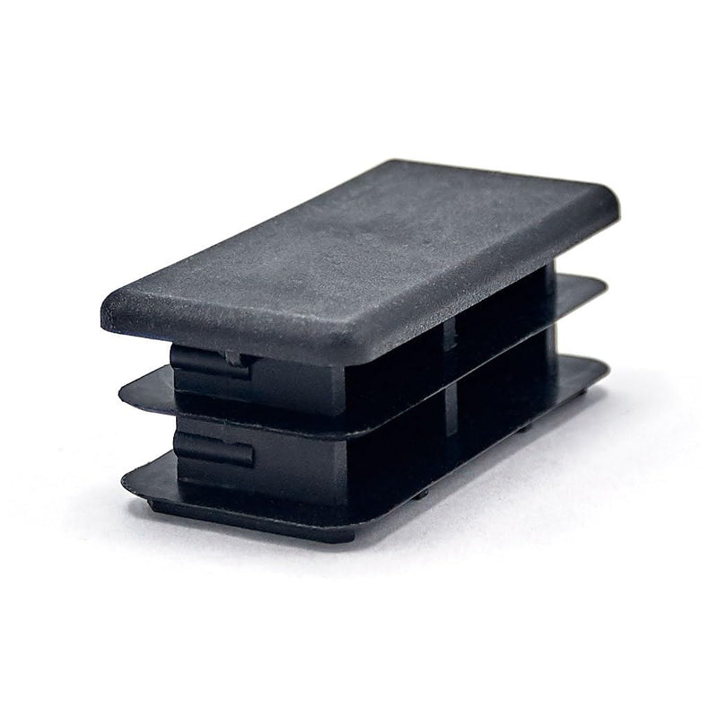 [Australia - AusPower] - Outwater Plastic 1-1/2" x 3" Rectangular Insert End Caps for Tubing, Finishing Plug for Rectangular Tubing Chair Glide, Floor Protector, Fits Multi Gauge Tubing, USA Made, 4 Pack A. 4 Pack 1-1/2 in. x 3 in. 