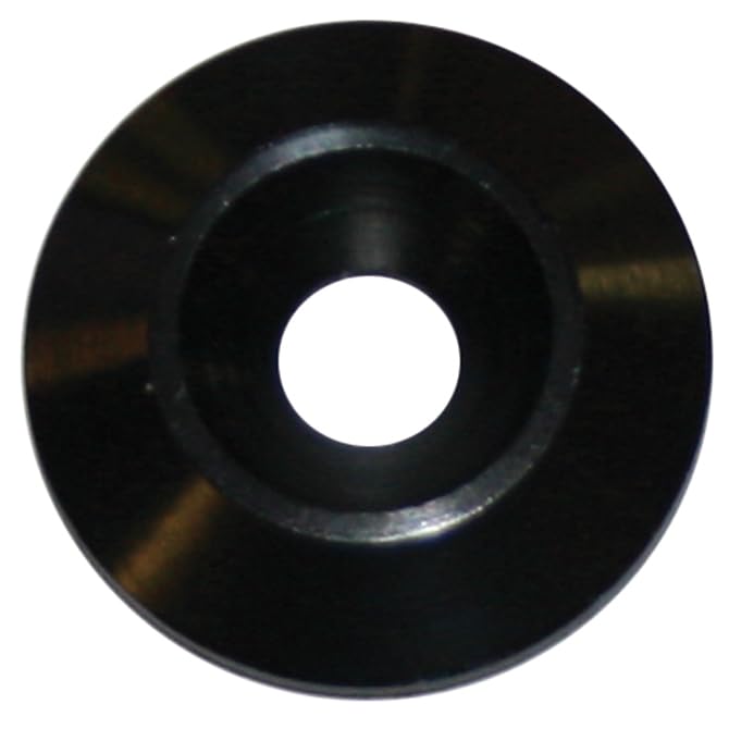 Panelfast black aluminum tapered hole mounting washers, 1 x .250 inch, 10-pack