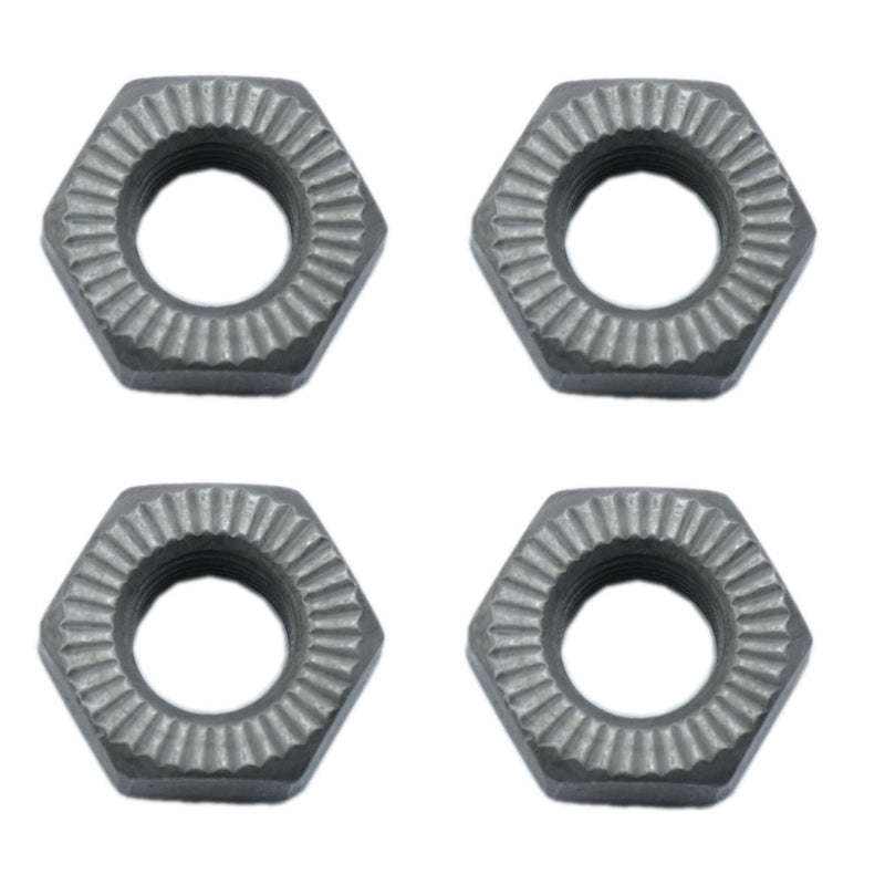[Australia - AusPower] - yukata 4PCS Bicycle Nuts Bicycle Axle Nut Bike Nuts Bike Wheel Axle Nut Bicycle Hub Shaft Nut Bicycle Parts 
