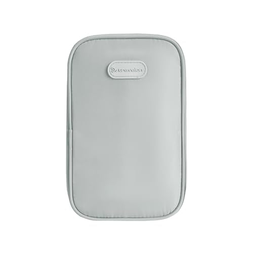 Travelon Jewelry Organizer platinum, a versatile jewelry box with multiple compartments for necklaces, rings, and earrings.