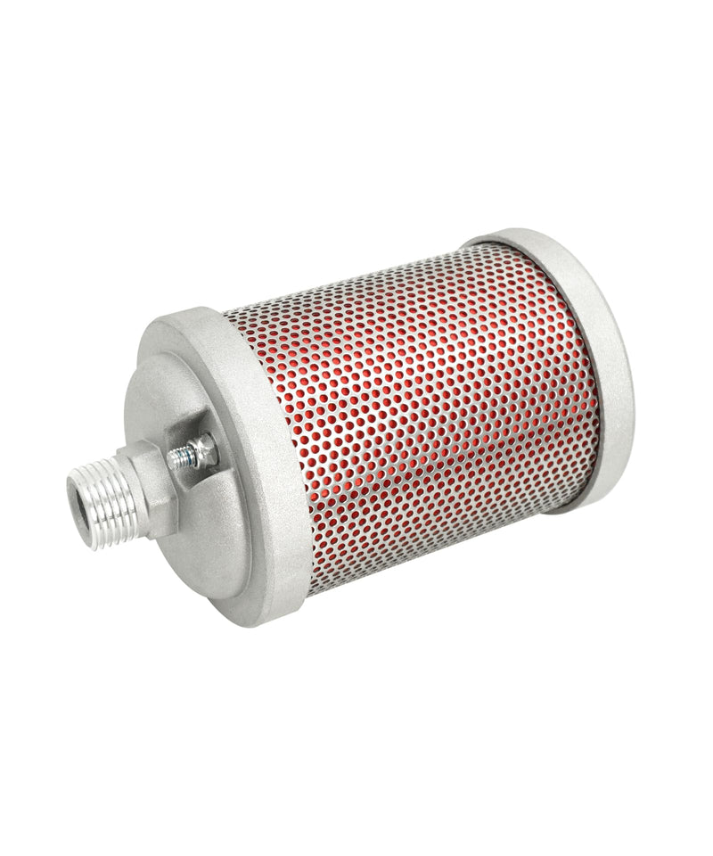 [Australia - AusPower] - M05 Air Compressor Muffler 1/2" NPT Male Fits for Compressor Dryer Compressed Air Equipment and Systems, Single Chamber 145 PSI M05 1/2" NPT Male 