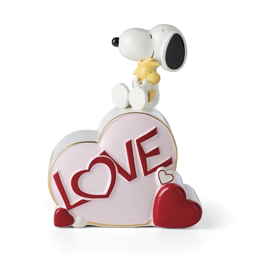 Lenox Peanuts Snoopy Valentine's Day Candy Jar