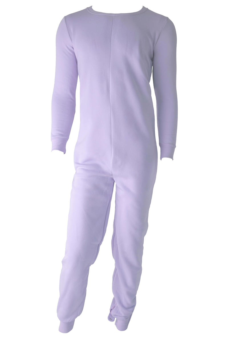 [Australia - AusPower] - Gertex Adult Adaptive Sleepwear With U-Zip and Back-Zip | Clothing Designed for Special Needs and Disabilities Small Orchid 
