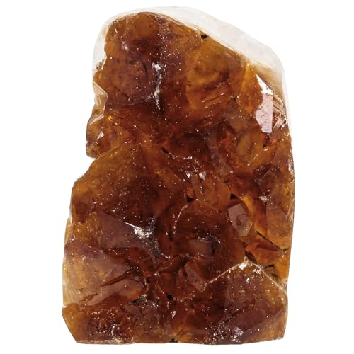 Natural Raw Citrine Crystal Cluster Citrine Stone Geode Decor 40-103 mm (101-200 g)