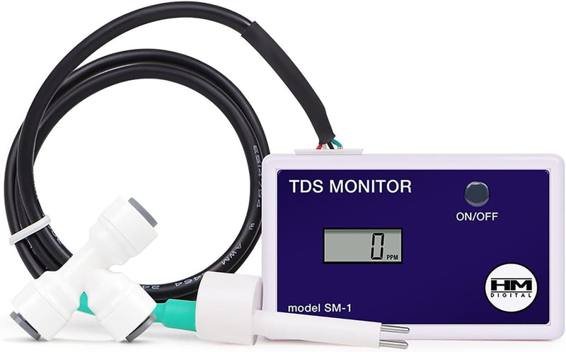[Australia - AusPower] - HM Digital Single in-Line SM-1 TDS Monitor 0-9990 ppm 