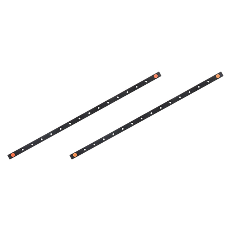 uxcell 2 Pcs MGN12 400mm Bearing Steel Linear Guide Rail Miniature Linear Sliding Guideway Fit MGN12H Sliding Carriage Block in DIY 3D Printers and CNC Machine