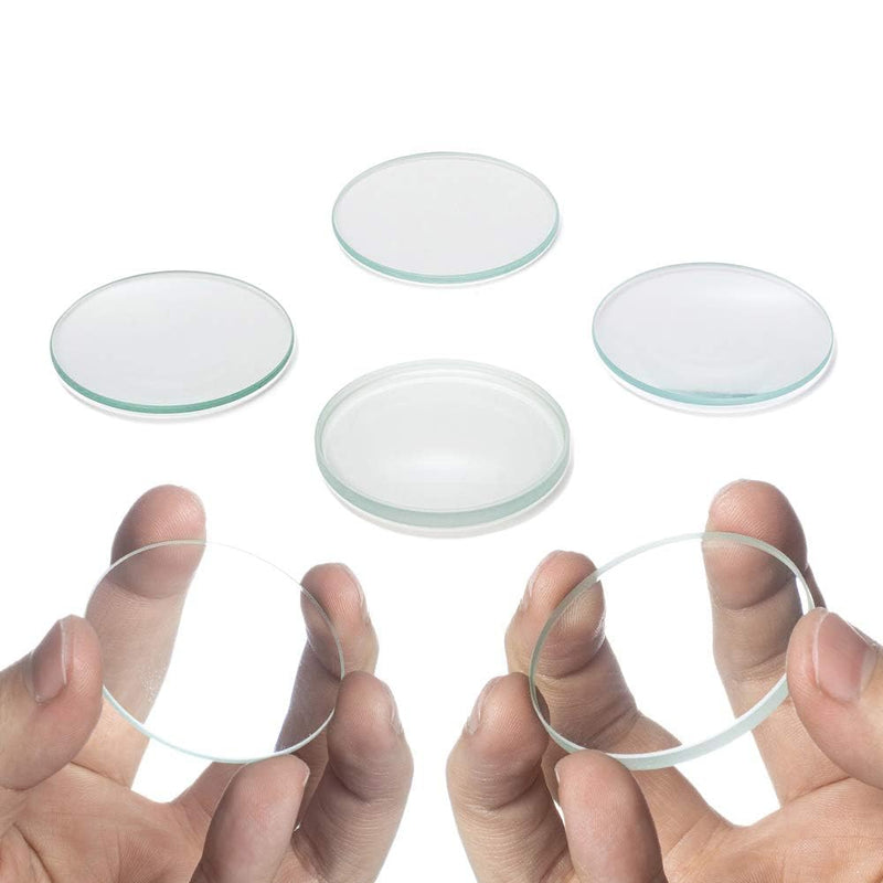 [Australia - AusPower] - United Scientific® Premium Optical Glass Double Convex and Concave Lens Set of 6, 50mm Diameter, 3 Double Convex (5, 10, 20cm FL) and 3 Double Concave (20, 30, 50cm FL), 6 Piece Set 