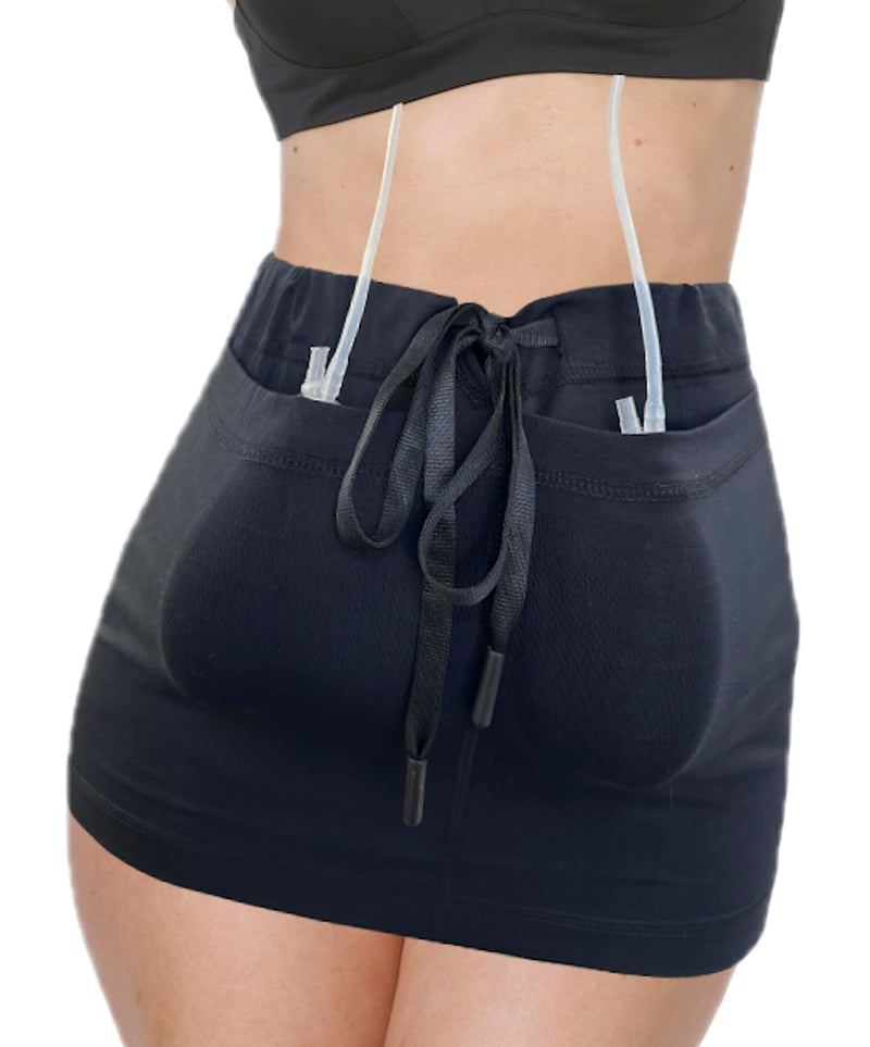[Australia - AusPower] - Mastectomy Drain Holder - Adjustable Drain Pouch Belt for Post Surgery Recovery S 