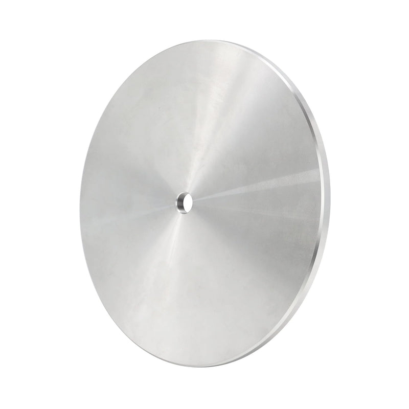 Aluminum Grinding & Polishing Disc Base Plate - 8" x 1/2" Arbor for Flat Abrasive Wheels & Slant Cabber Machines & Backer-Disc - 1 Pack Solid 8 Inch