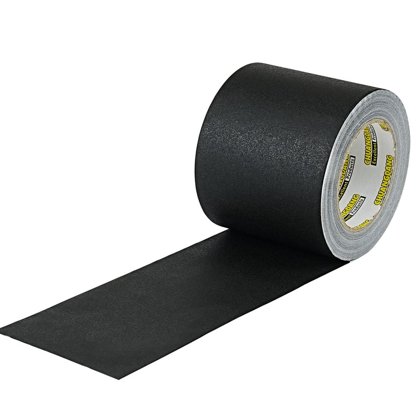 [Australia - AusPower] - 1-Pack Black Gaff Tape,4 inch x 30 Yards,Black Gaffers Tape,Matte Gaffer Tapes for Stage,Studio, Wire Finishing,Photography,No Residue,Non Reflective,Easy Tear 1 