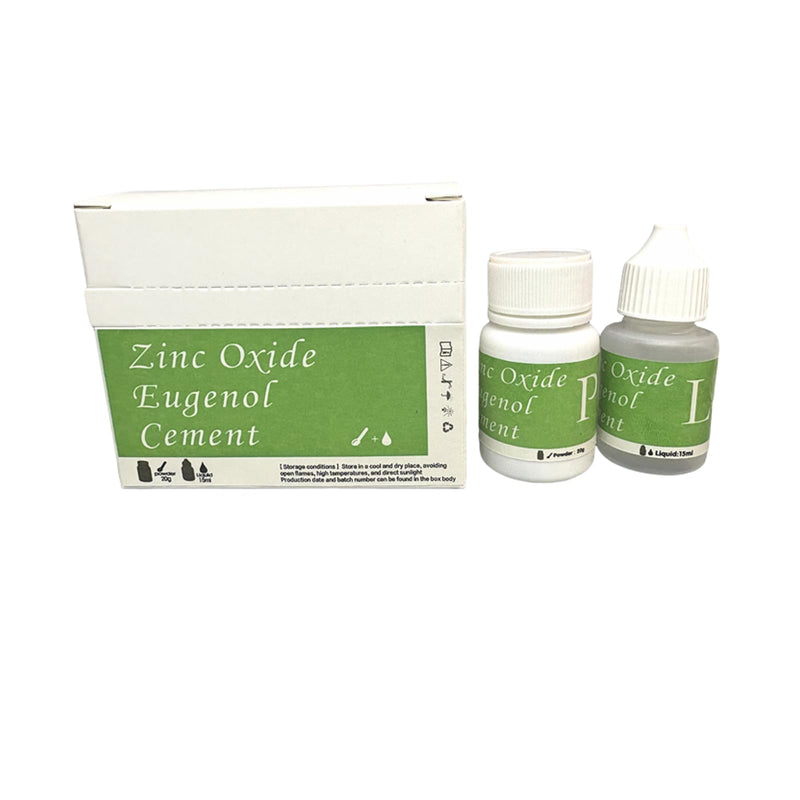[Australia - AusPower] - Zinc Oxide Eugenol Cement, temporaryTeeth Fixed Crown and Bridge,for Crowns & Bridges Filling. (1) 1 