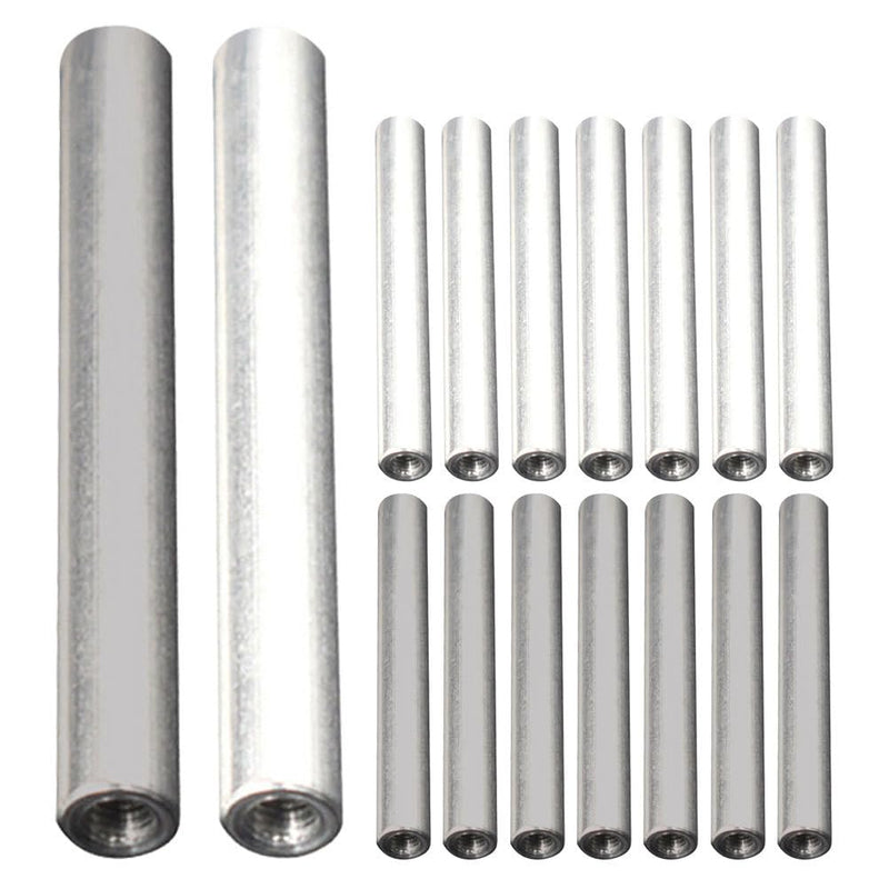 [Australia - AusPower] - Electrolytic Rods Set 10Pcs Iron and Aluminum Electrodes for Water Electrolyzer Compact 2.75In Square Electrolysis Test Accessories for Laboratory and Industrial Use 