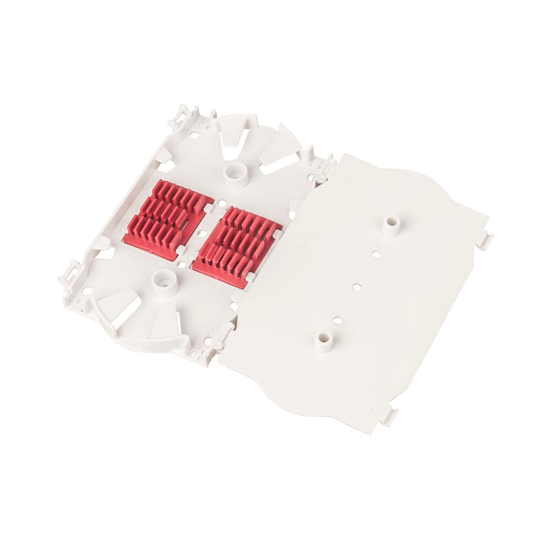 [Australia - AusPower] - 2Pack 12 Fiber Optic Splice Tray Optic Cable Tray Manager Module for Patch Panel Terminal Box a-013 