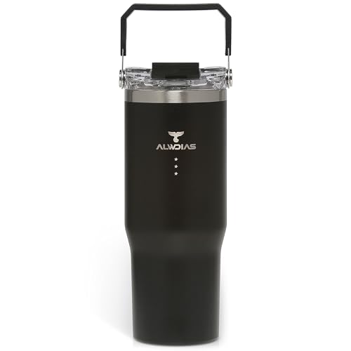 Samsta Insulated Tumbler, Black, 32oz