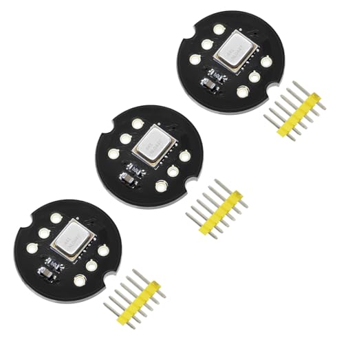 Pack of 3 INMP441 Omnidirectional Microphone Module 24 Bit I2S Interface Digital Output Compatible with ESP-32 Arduino