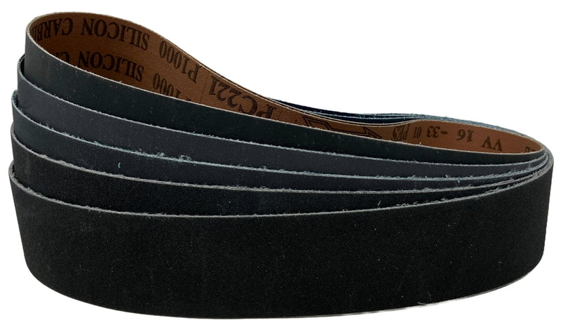 [Australia - AusPower] - 2X28 Sanding Belt Assortment 10 Pack Silicon Carbide Grain 