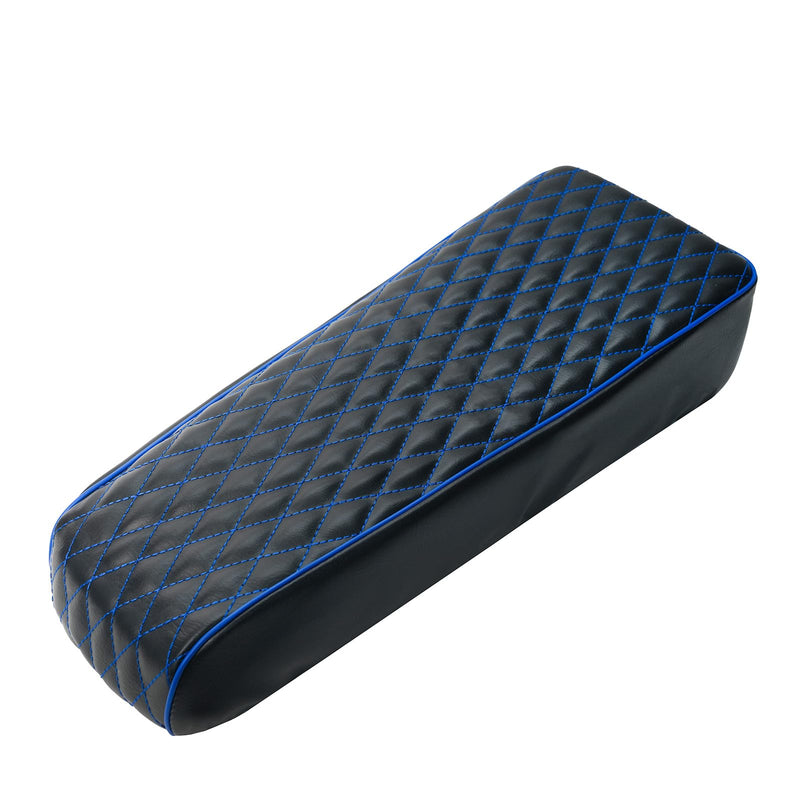 JMCHstore Blue Diamond Stitch Seat Cover for Coleman ct200u Mini Bike 196cc Baja DB30, Hisun ct200u 196cc 200cc Trail Bike Cushion Replacement Parts Blue Stitch