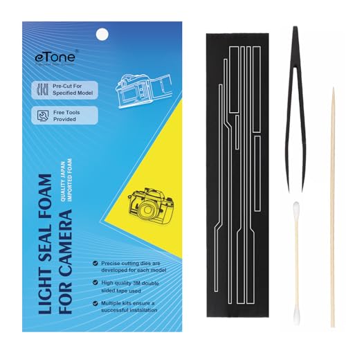 eTone Light Seal Foam Replace Sponge Sheet 3Kits for Pentax ME ME Super MG MV1 Camera