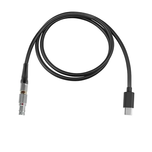 USB-C Type-C to Lemo-Compatible 0B 2Pin Male Cable Compatible with TILTA Teradek SmallHD Z Cam AntonBauer Pyxis Bond ARRI Ronin RED Komodo DJI-Ronin Paralinx Preston Transvideo (40”) 40”