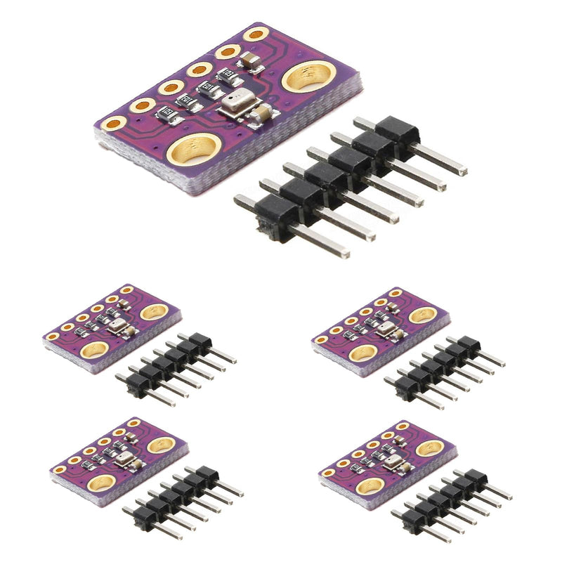 [Australia - AusPower] - 5-Piece BMP280 BMP280-3.3 High Precision Digital Atmospheric Barometric Pressure Atmospheric Pressure Sensor Replace BMP180/BMP186 3.3V 