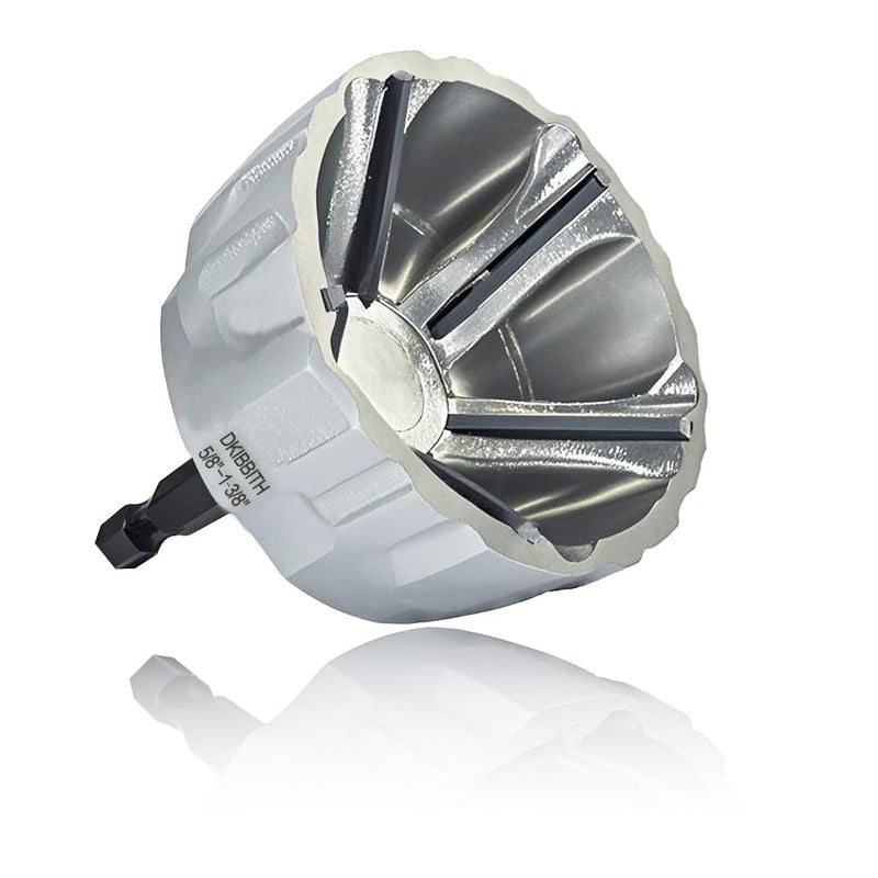 [Australia - AusPower] - Heavy-Duty Deburring Chamfer Tool with Sharp Tungsten Carbide Blades,Fast Hex Shank Deburr Drill Bit, External Burr Removal for Metal Rod Bolt Pipe 3D Printing PVC in 5/8" to 1-3/8"Diameter(16~35mm) Deburring Chamfer Tool 5/8" to 1-3/8" 