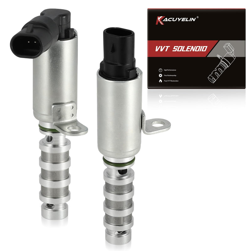 [Australia - AusPower] - 918033 918034 Engine Variable Valve Timing VVT Solenoid Oil Control Valve Solenoid Compatible with Hyundai Elantra Kona Sonata Tucson Veloster Kia Forte Forte5 Soul Seltos Optima 2012-2024 2PCS 