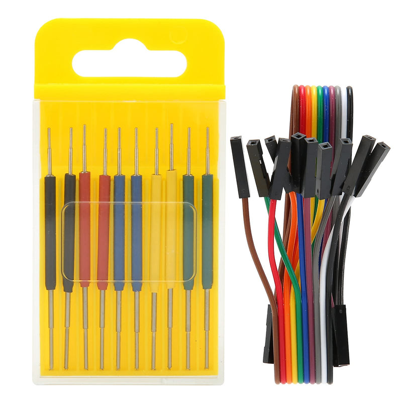 [Australia - AusPower] - Micro IC Hook Clip, 10Pcs Mini IC Clamp Adapter for SOP SOIC Test Leads, Multimeter Accessory 