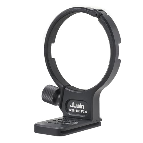 FOTGA Lens Tripod Mount Adapter Ring Lens Collar Ring for Sigma 28-105mm F2.8 DG DN Art L Mount E Mount Arca Swiss Base with 1/4"-20 3/8"-16 Holes for Tripod Ball Head