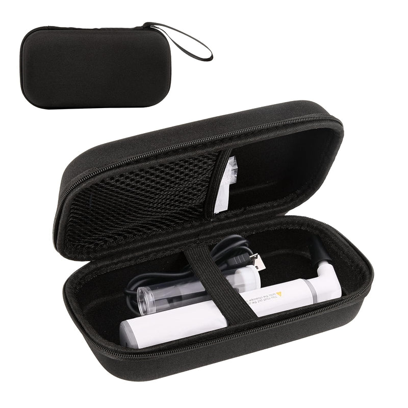 [Australia - AusPower] - Hard Carrying Case compatible with ScopeAround Wireless Otoscope，Dual View Ear Camera Storage Case for Travel-Black 