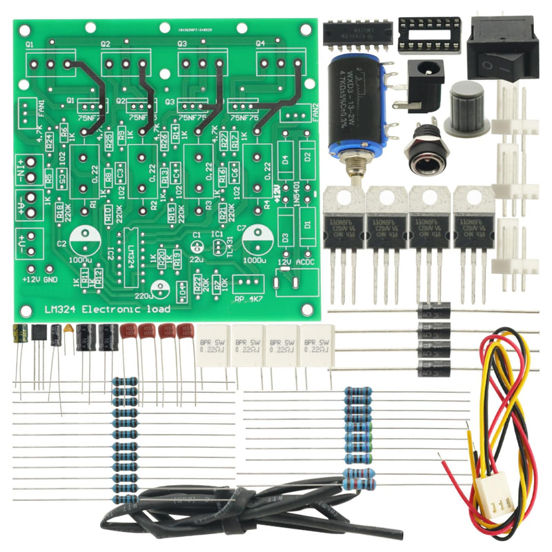 [Australia - AusPower] - 150W 10A Constant Current Electronic Load Battery Discharge Capacity Tester Module 