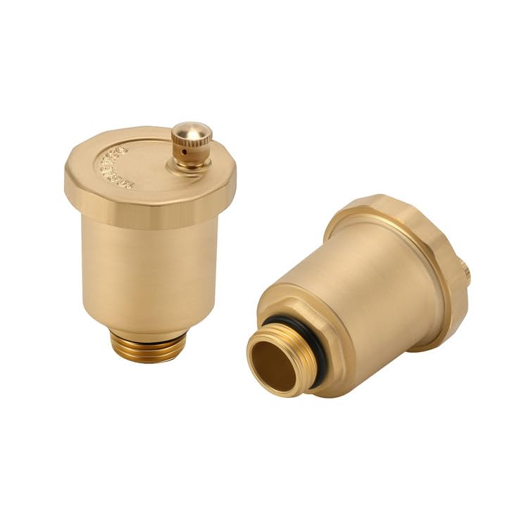 [Australia - AusPower] - Solimeta 2-Pack Automatic Float Valve with Leak-Proof Washer | 1/2" BSP Thread Air Release & Vent Valve 