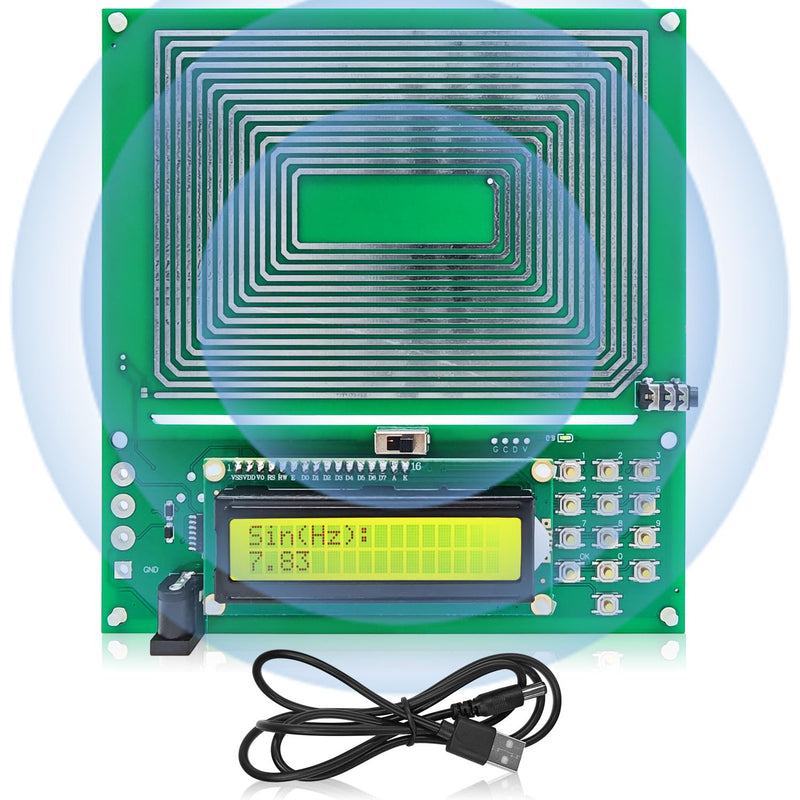 [Australia - AusPower] - Frequency Generator for Healing, Schumann Wave Resonance Generator, Frequency Healing Devices, Adjustable Sine Wave Resonance Generator, Ultra-Low Frequency Pulse Generator 