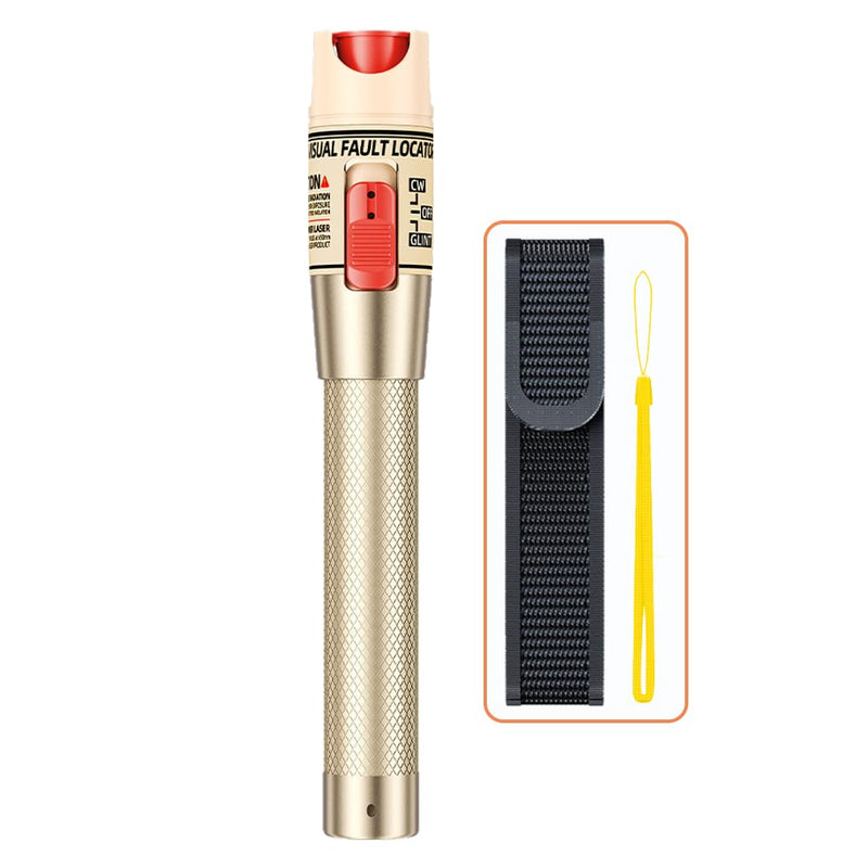 50mW Fiber Optic Pen Cable Tester FTTH 50km with Standard Interface of 2.5mm Fiber Optic Optical Fault Finder