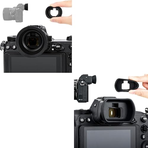 Square DK-29 Eyecup + Extended Round DK-29 Eyecup: Square Z6III Z6II Z7II Z6 Z7 Z5 DK-29 Eye Cup with Extended Round Z6 III Z6 II Z7 II Z 6 Z 7 Z 5 DK-29 Eye Cup