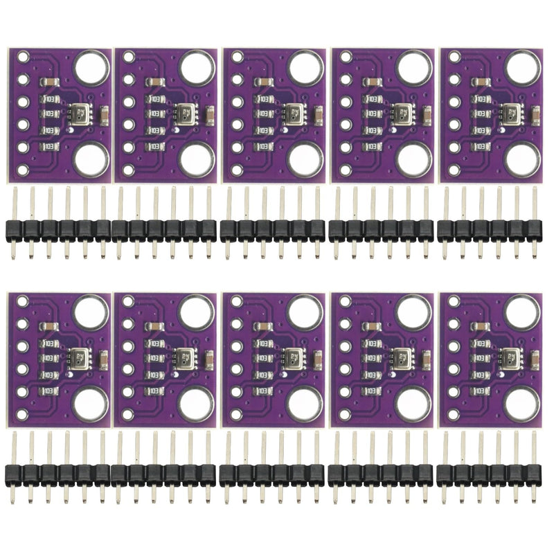 [Australia - AusPower] - 10 Pcs BMP280 Atmospheric Pressure Sensor Module,Digital Barometric Pressure Altitude Sensor DC High Precision Atmospheric Module I2C SPI for arduino 